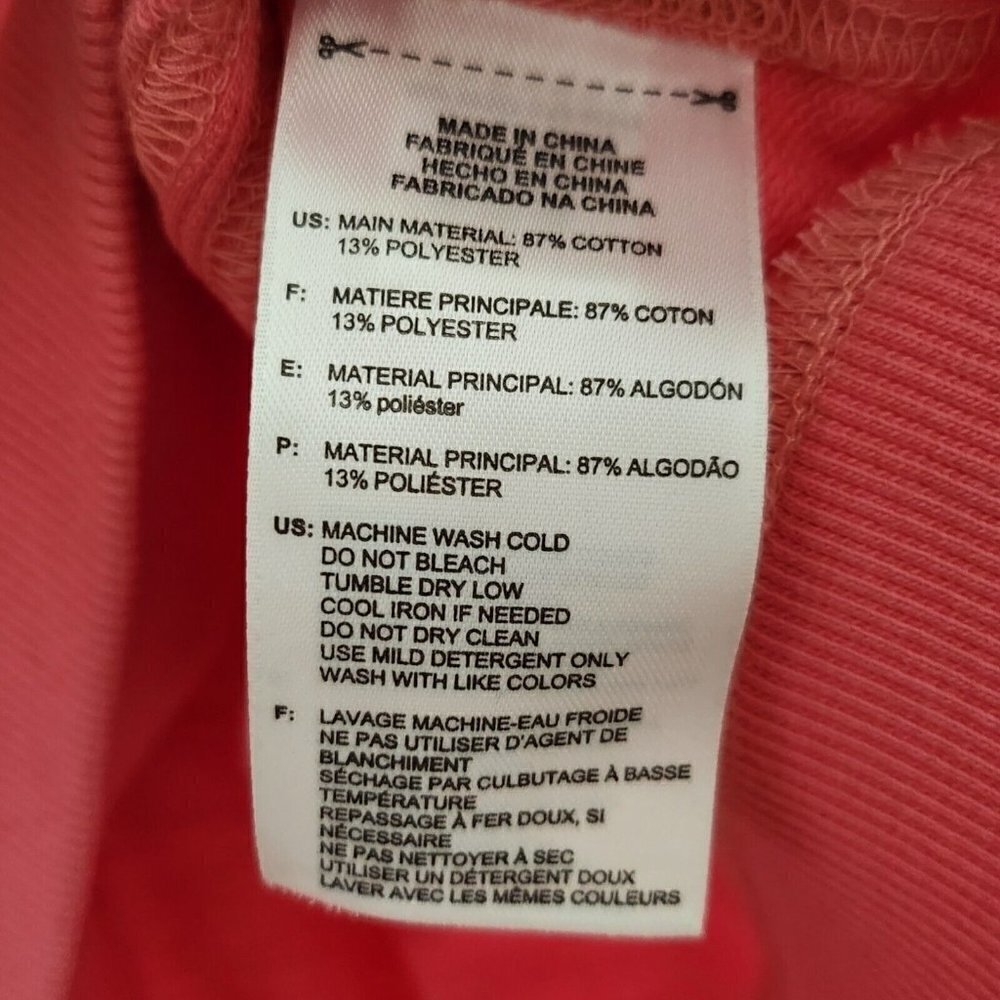AdiPure by Adidas Mens Golf Sweater XL Salmon Pink 1/4 Zip Pullover Outdoor - Picture 7 of 13